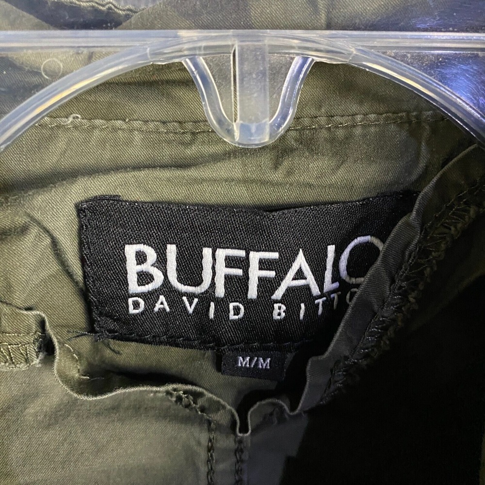 Buffalo‎ David Bitton Military Jacket Women's Medium Camouflage 100% Cotton - Picture 3 of 9